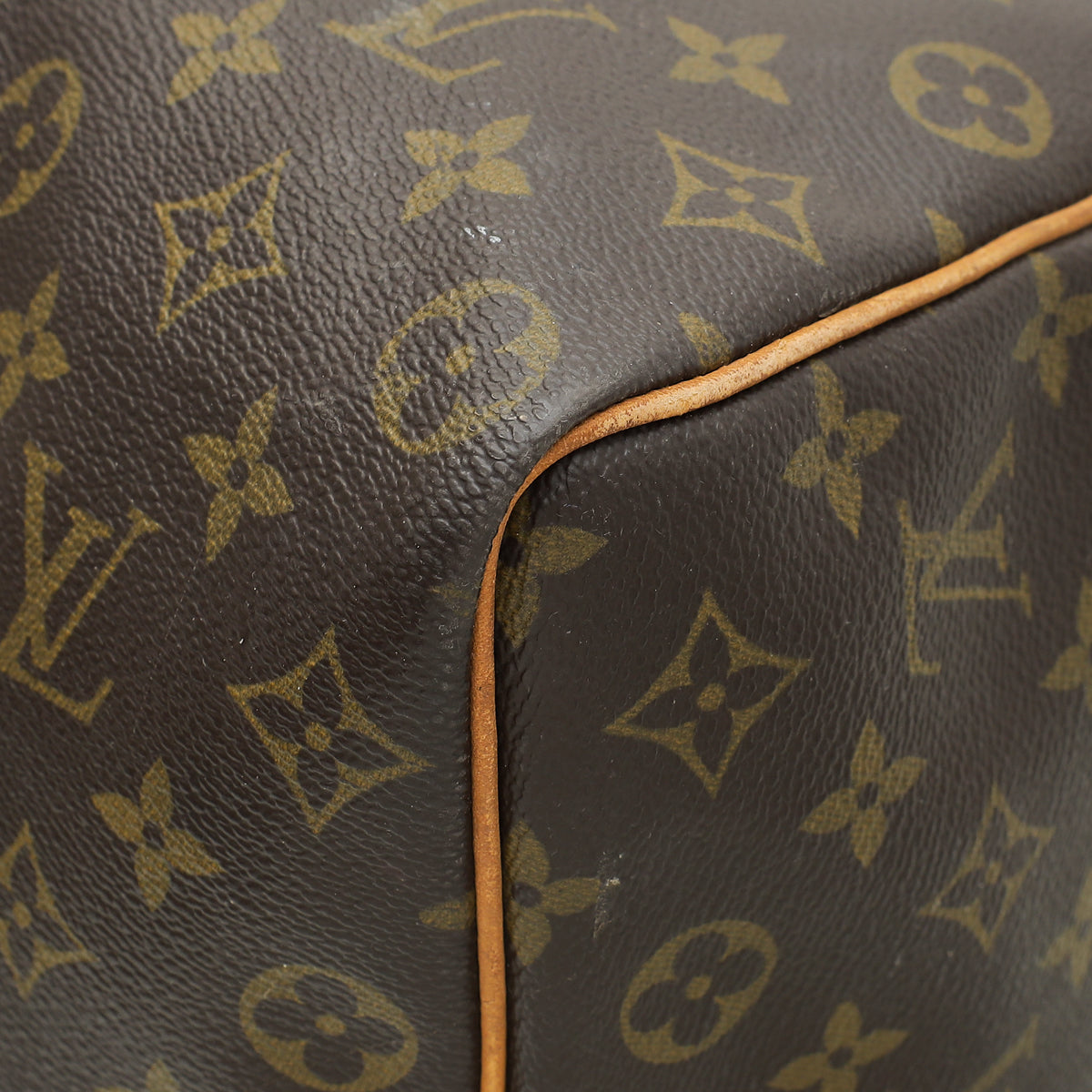 Louis Vuitton Brown Monogram Keepall 50 Bag