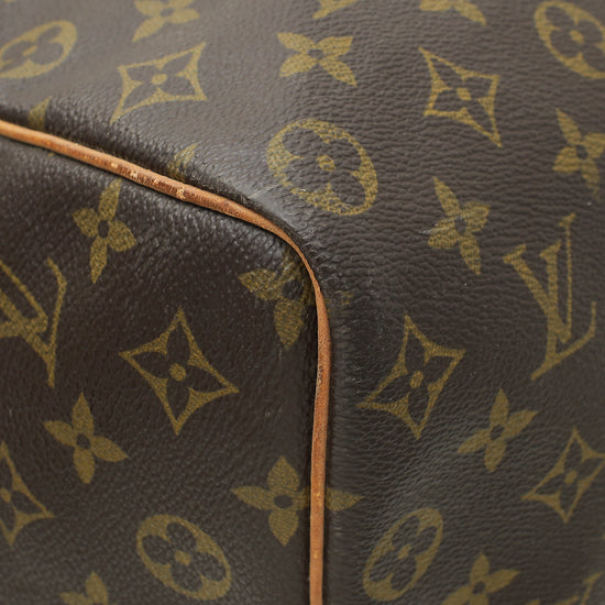 Louis Vuitton Brown Monogram Keepall 50 Bag