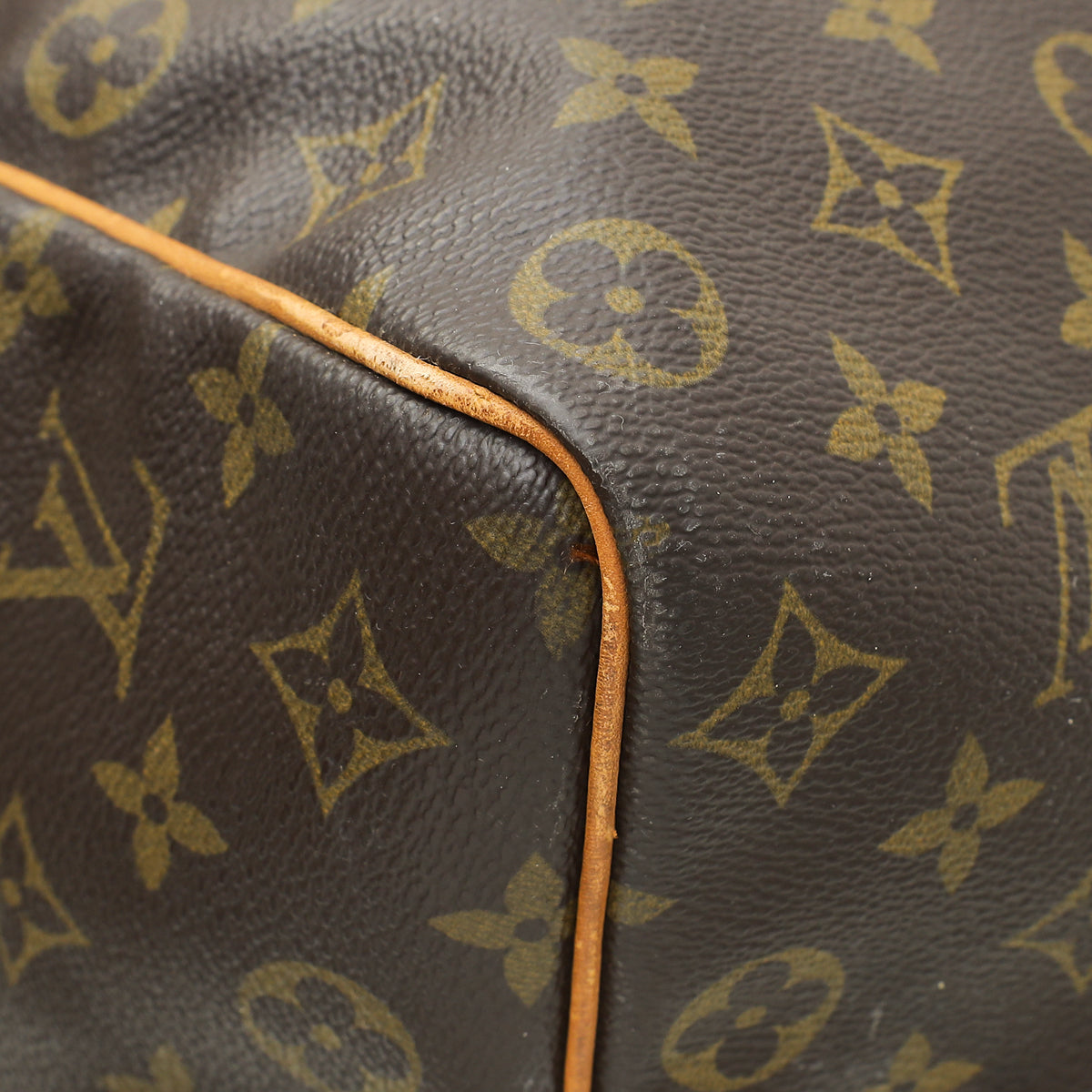 Louis Vuitton Brown Monogram Keepall 50 Bag