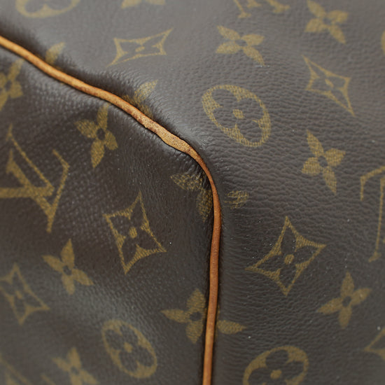 Louis Vuitton Brown Monogram Keepall 50 Bag