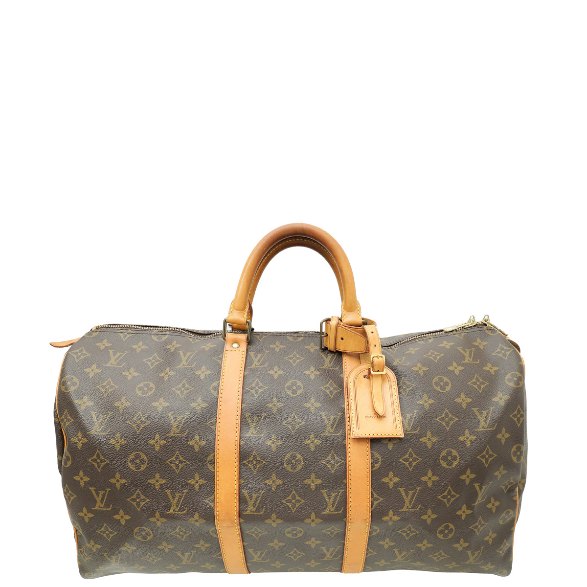 Louis Vuitton Brown Monogram Coated Canvas Sac Plat PM Two Way Bag