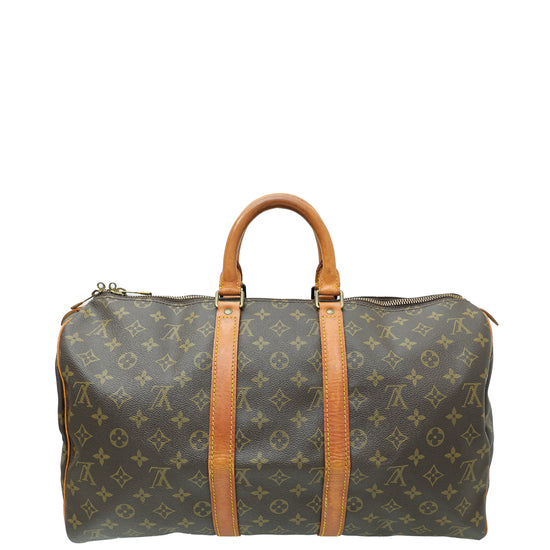 Louis Vuitton Monogram Keepall 45 Bag