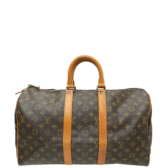 Louis Vuitton Monogram Keepall 45 Bag