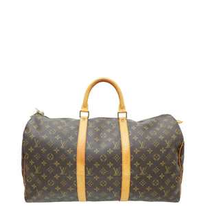 Louis Vuitton Monogram Keepall 50 Bag