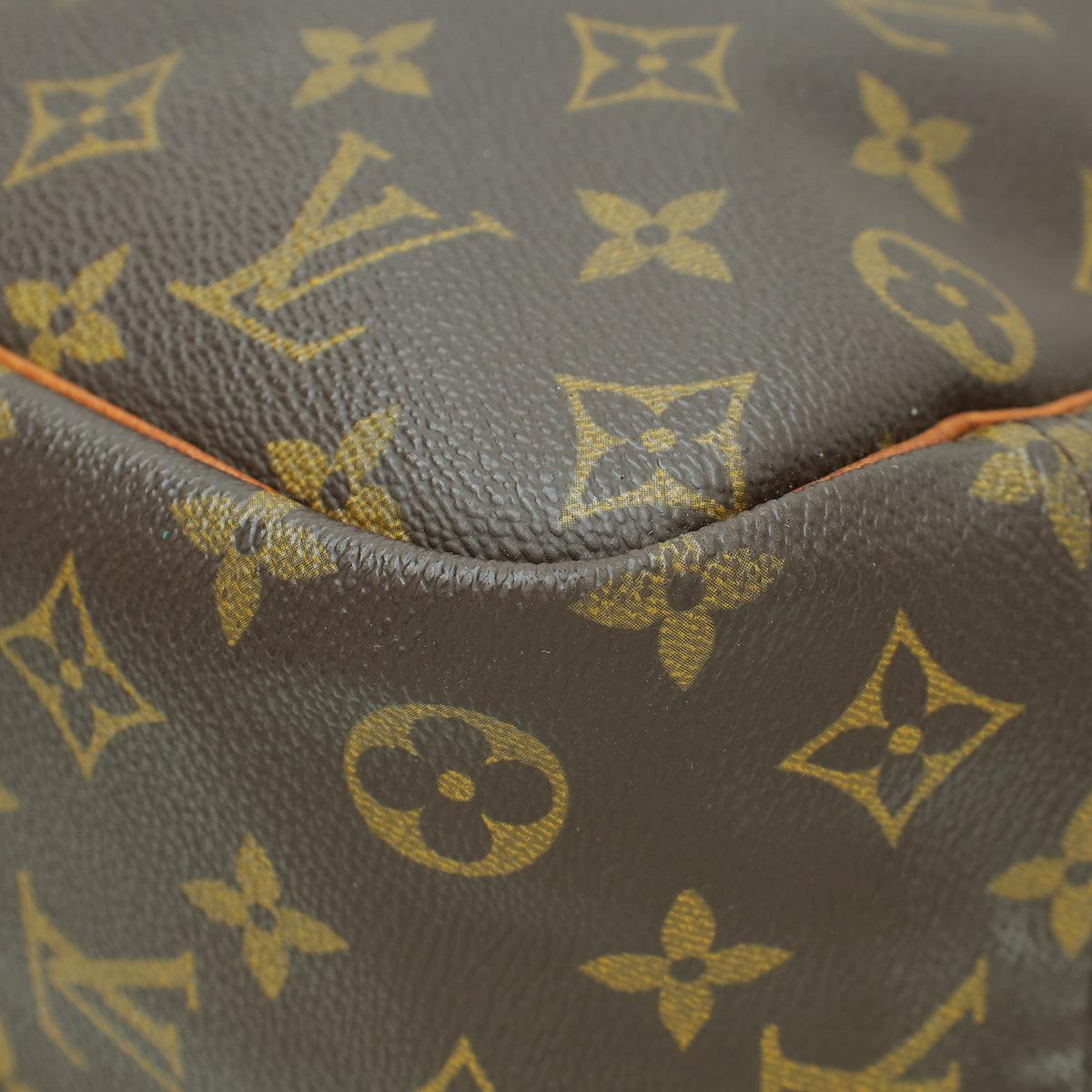 Louis Vuitton Brown Monogram Deauville Tote Bag