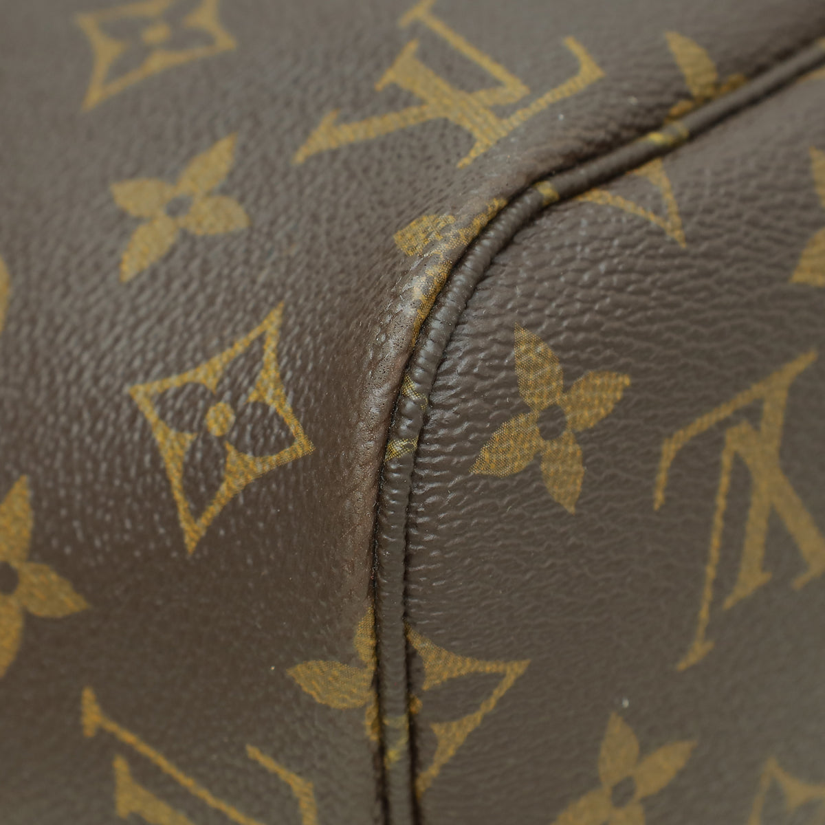 Louis Vuitton Brown Monogram My LV Neverfull MM Bag W/ T.C Initials