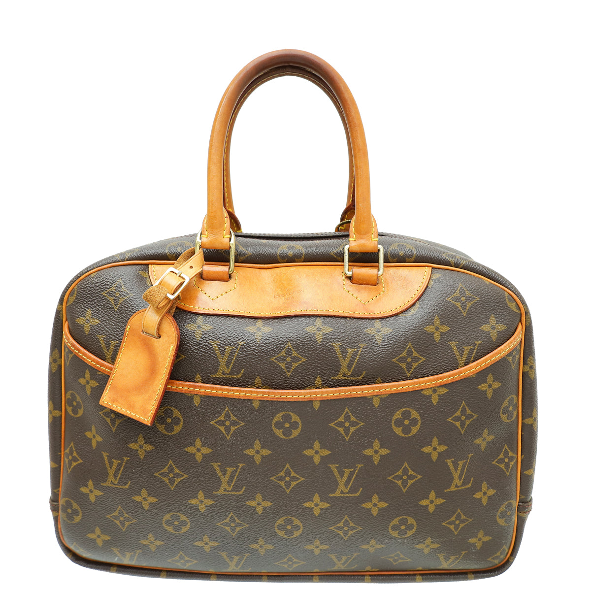Louis Vuitton Brown Monogram Deauville Bag-Louis Vuitton-THE CLOSET