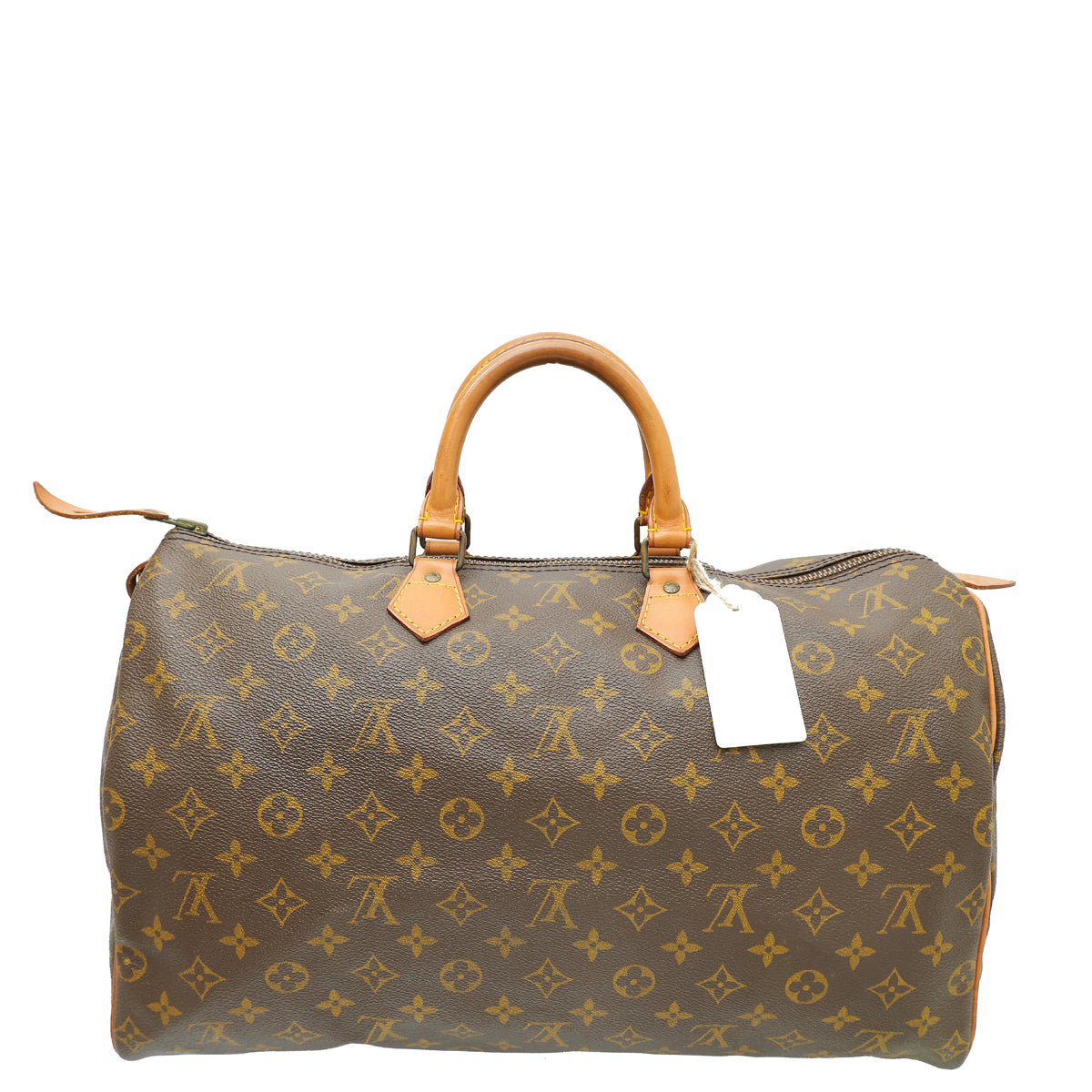 Louis Vuitton Brown Monogram Speedy 40 Bag-Louis Vuitton-THE CLOSET