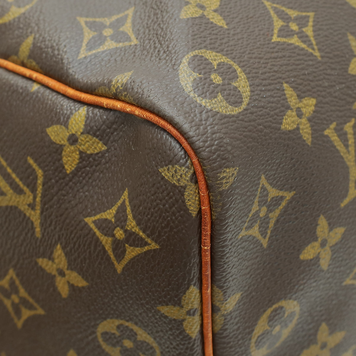 Louis Vuitton Brown Monogram Keepall 50 Bag