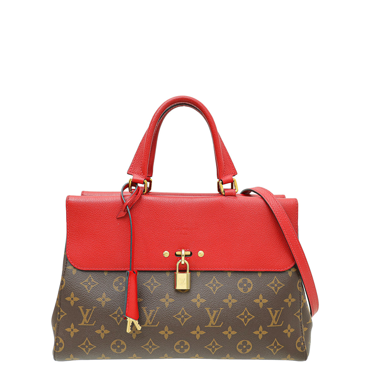 Louis Vuitton Monogram Red Venus Tote Bag-Louis Vuitton-THE CLOSET