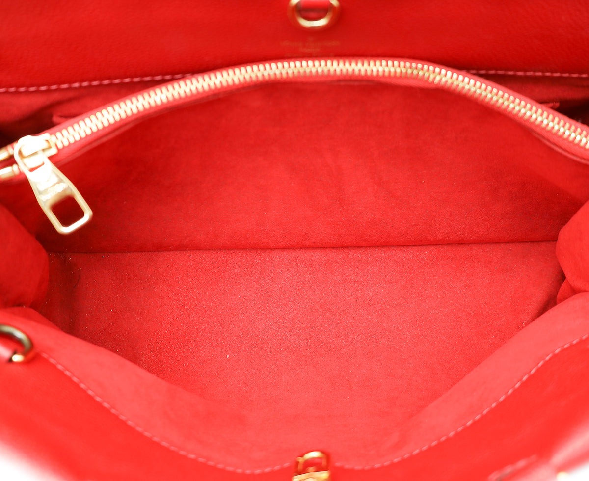 Louis Vuitton Monogram Red Venus Tote Bag