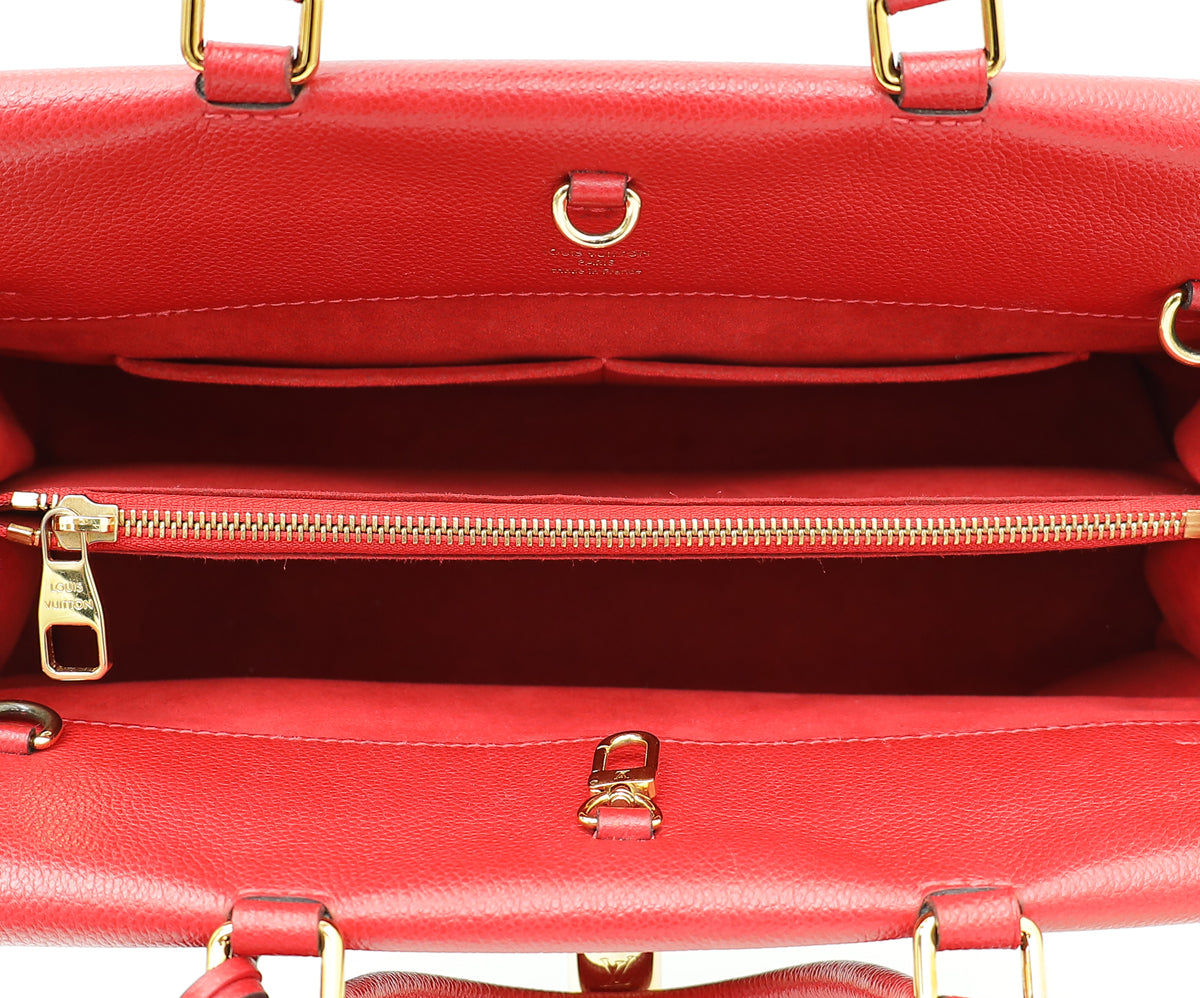 Louis Vuitton Monogram Red Venus Tote Bag