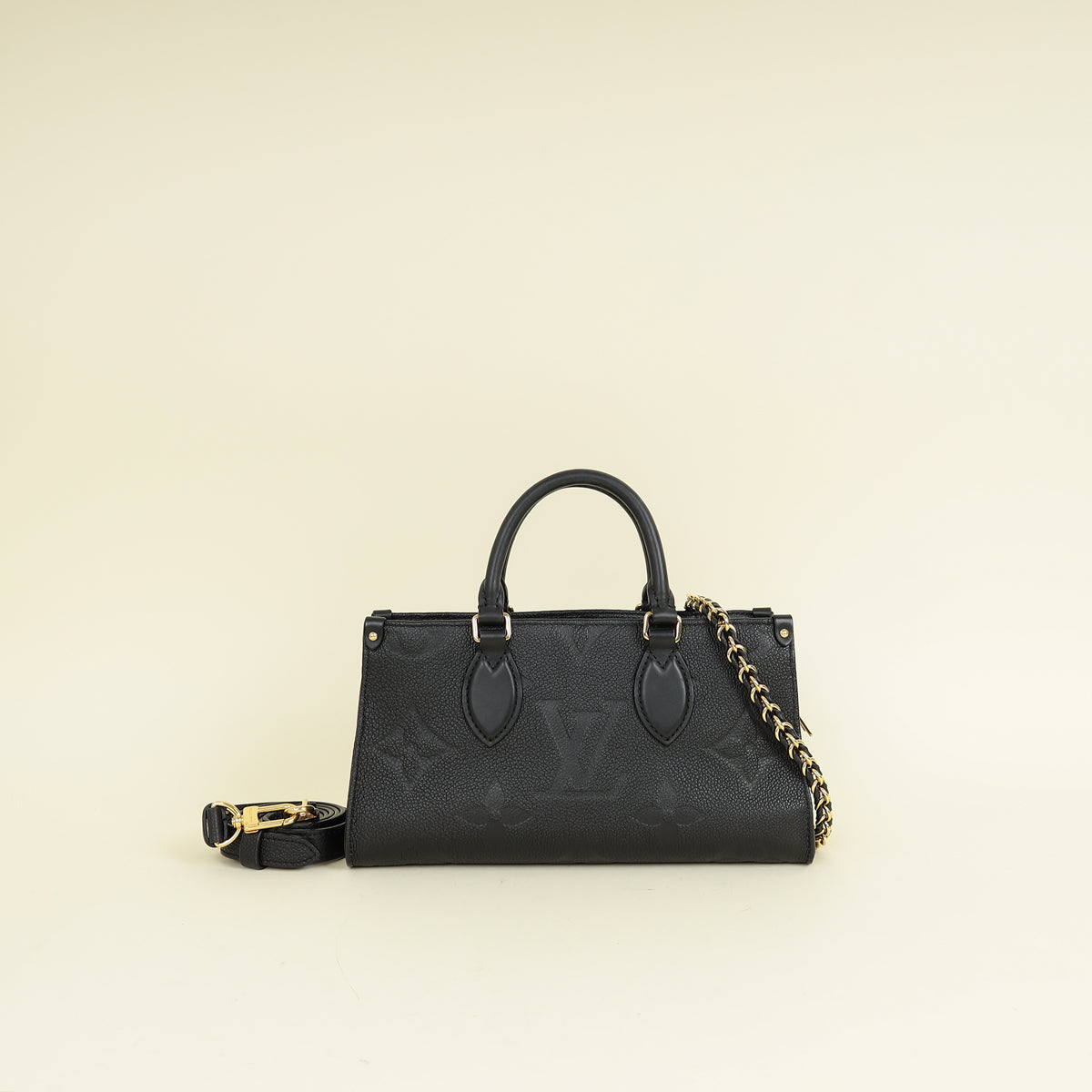 Louis Vuitton Black OnTheGo East West Bag