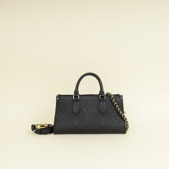 Louis Vuitton Black OnTheGo East West Bag