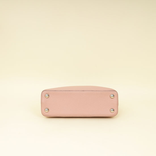 Louis Vuitton Magnolia Capucines w/Python Handle BB Bag-Louis Vuitton-THE CLOSET