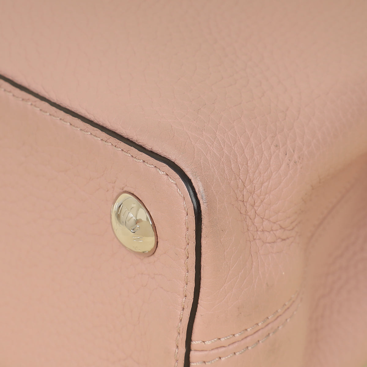 Louis Vuitton Magnolia Capucines w/Python Handle BB Bag-Louis Vuitton-THE CLOSET