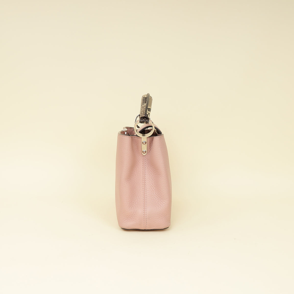 Louis Vuitton Magnolia Capucines w/Python Handle BB Bag-Louis Vuitton-THE CLOSET