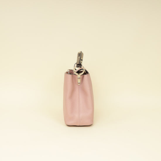 Louis Vuitton Magnolia Capucines w/Python Handle BB Bag-Louis Vuitton-THE CLOSET