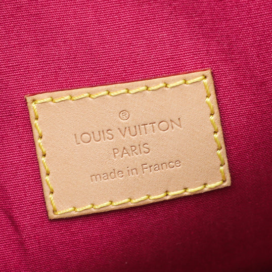 Louis Vuitton Indian Rose Monogram Vernis Alma GM Bag