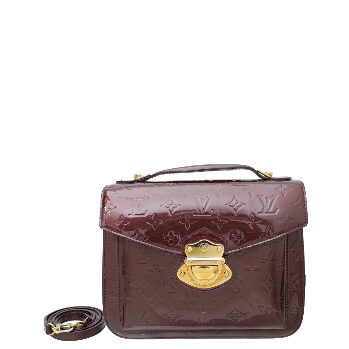 Louis Vuitton Amarante Monogram Vernis Mirada Bag-Louis Vuitton-THE CLOSET