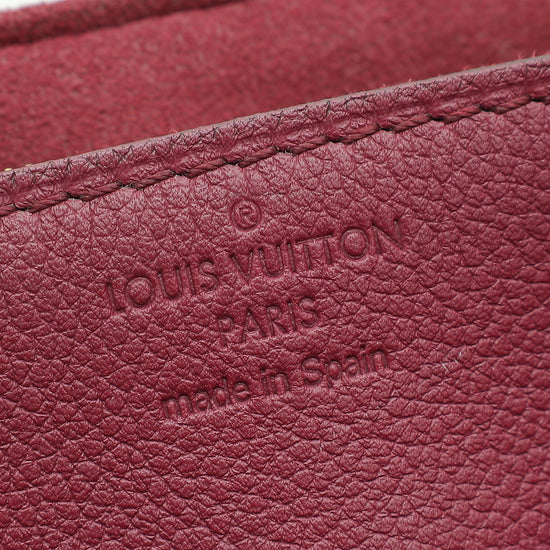 Louis Vuitton Monogram Burgundy Pallas Chain Bag