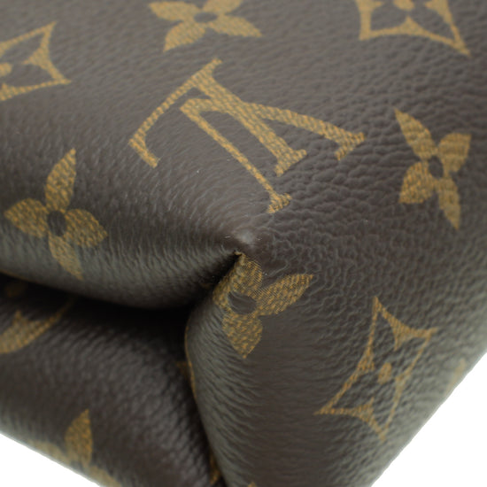 Louis Vuitton Monogram Burgundy Pallas Chain Bag