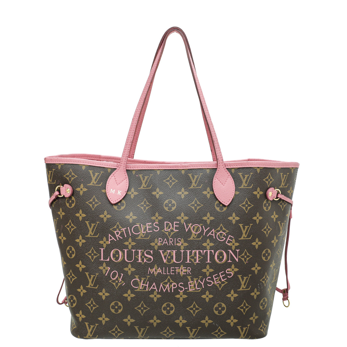 Louis Vuitton Bicolor Monogram Articles de Voyage Ikat Neverfull MM Bag