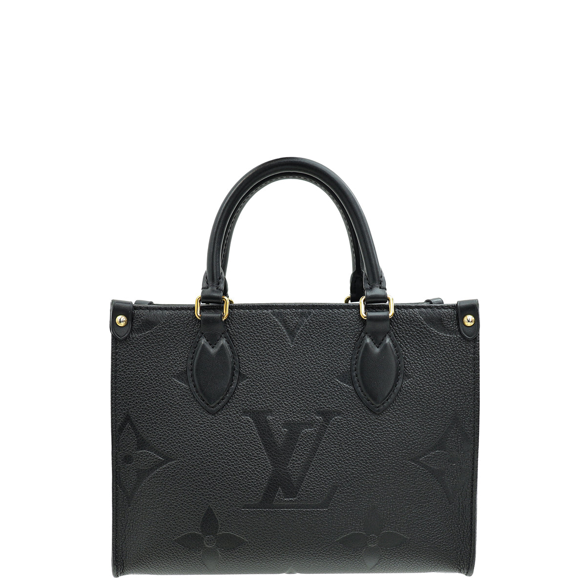 Louis Vuitton Black Monogram Empreinte Onthego PM Tote Bag-Louis Vuitton-THE CLOSET