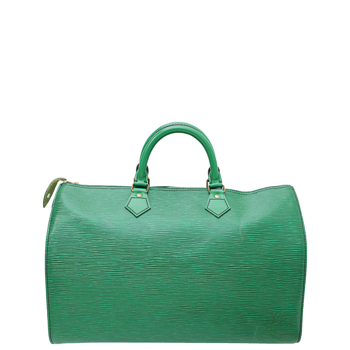 Louis Vuitton Borneo Green Speedy 35 Bag-Louis Vuitton-THE CLOSET