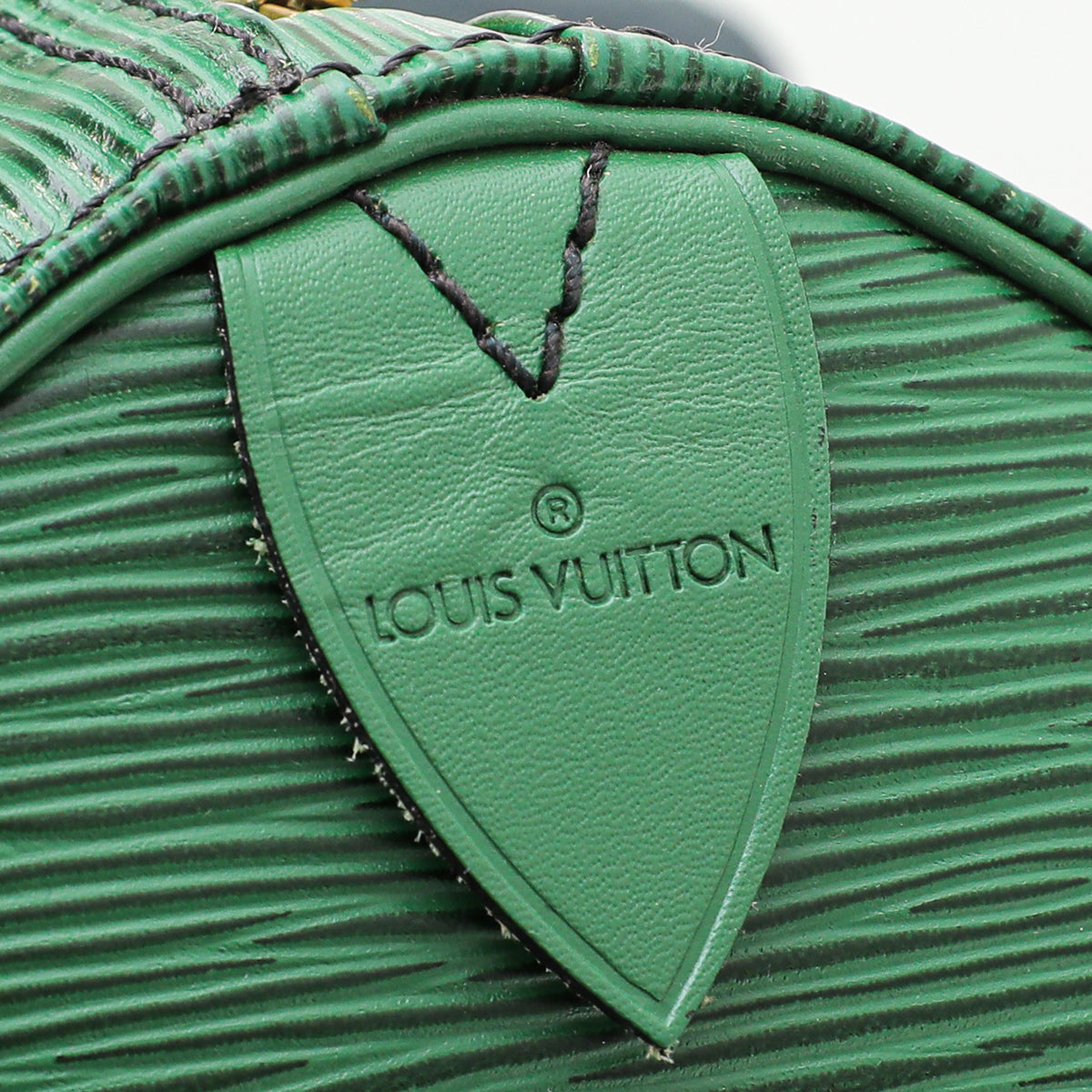 Louis Vuitton Epi Speedy 35 Handbag Boston Bag M42994 Borneo Green Leather  Women's LOUIS VUITTON