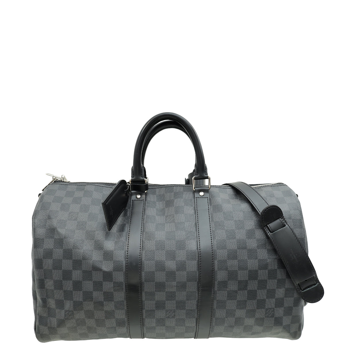 Louis Vuitton Damier Graphite Keepall Bandouliere 45 Bag