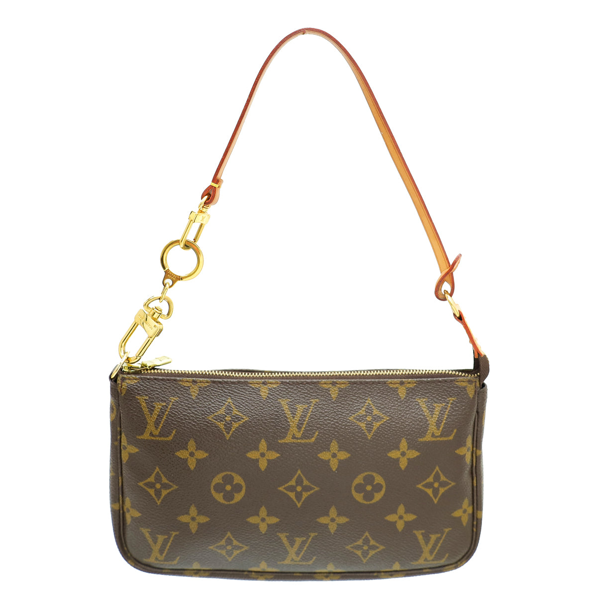 Louis Vuitton Brown Monogram Pochette Accessories Bag-Louis Vuitton-THE CLOSET