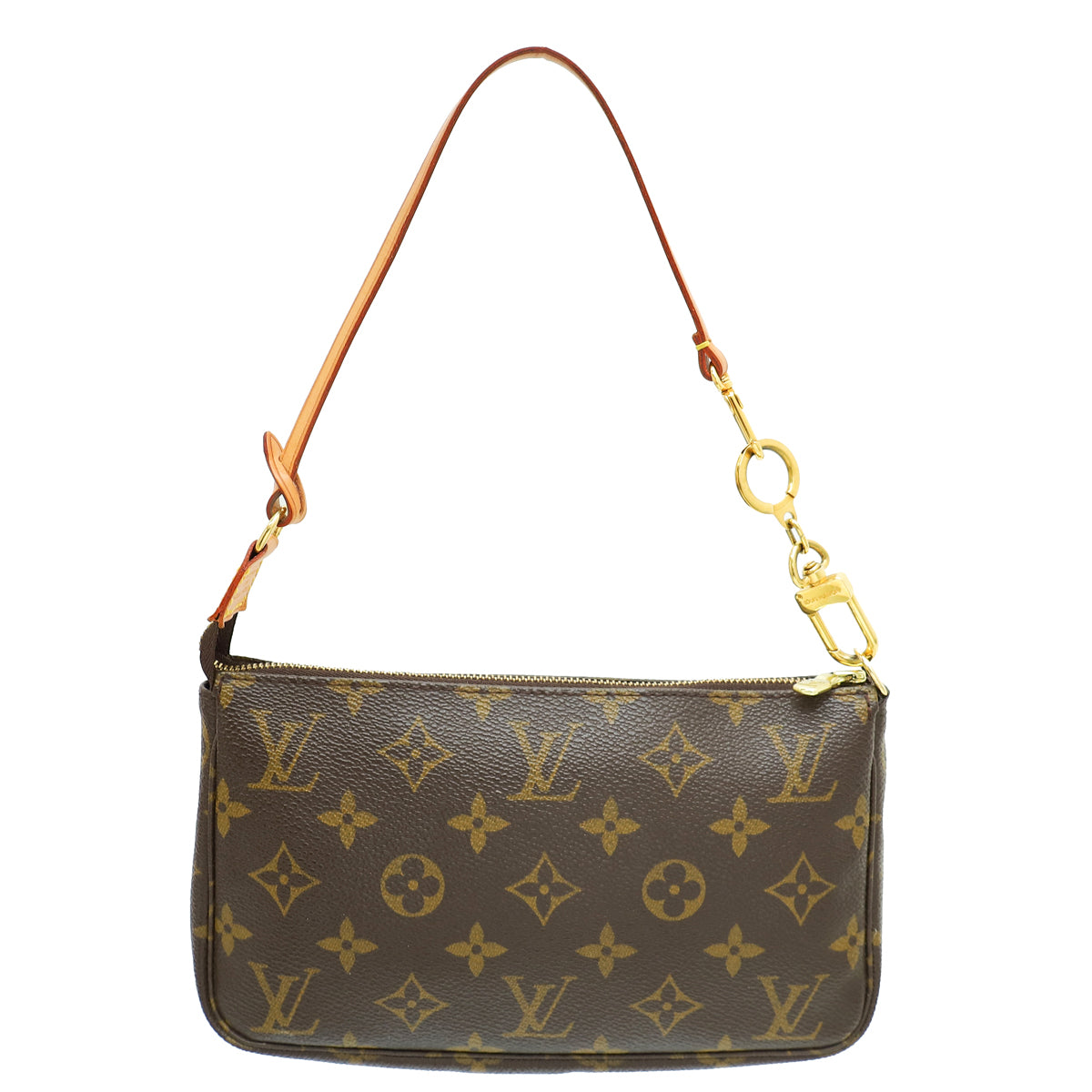 Louis Vuitton Brown Monogram Pochette Accessories Bag-Louis Vuitton-THE CLOSET