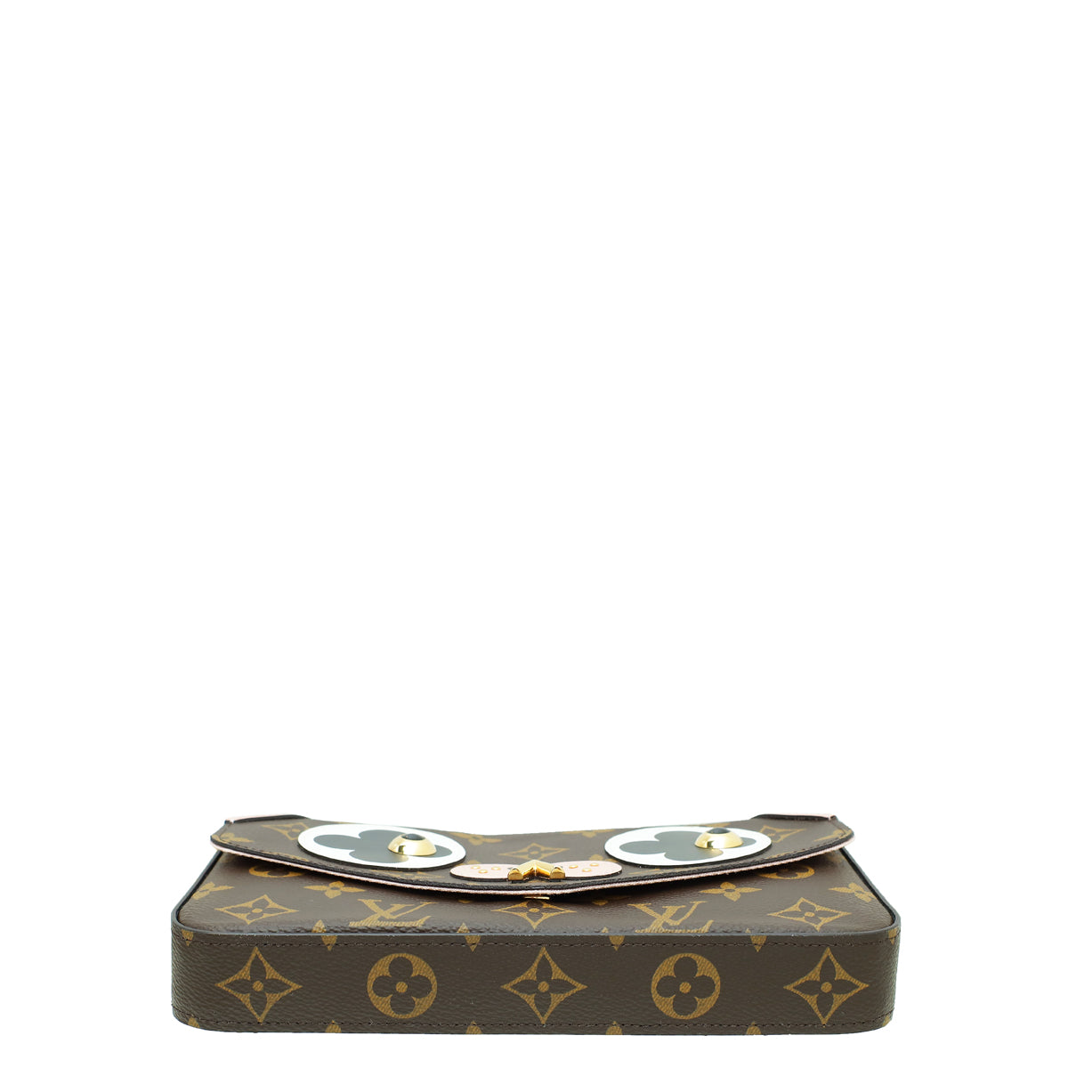Louis Vuitton Monogram Valentine Dog Pochette Felicie Ltd. Ed Bag