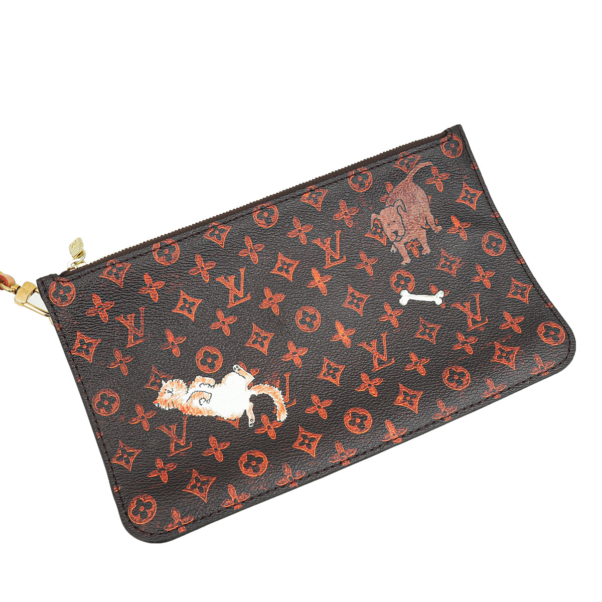 Louis Vuitton Multicolor x Grace Coddington Catogram Neverfull MM Bag