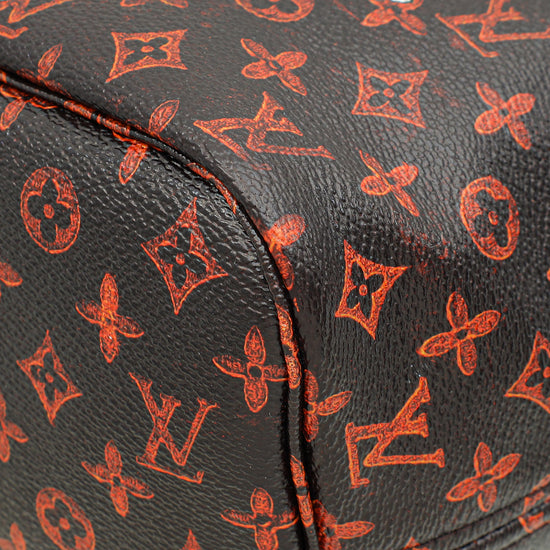 Louis Vuitton Multicolor x Grace Coddington Catogram Neverfull MM Bag