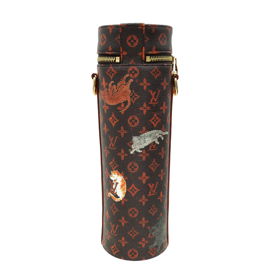 Louis Vuitton Multicolor x Grace Coddington Catogram Flask Holder