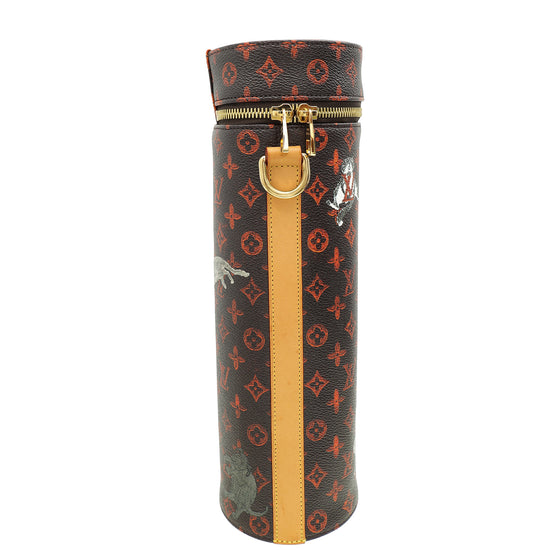 Louis Vuitton Multicolor x Grace Coddington Catogram Flask Holder