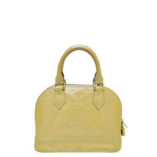 Louis Vuitton Bag M50173 LV Monogram Vernis Montaigne BB Shoulder Bag Dune  women