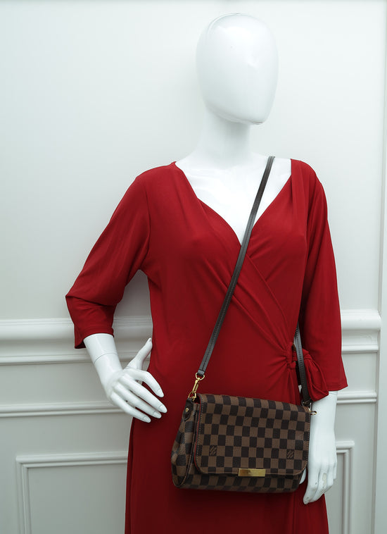 Louis Vuitton, Bags, Authentic Damier Ebene Favourite Mm