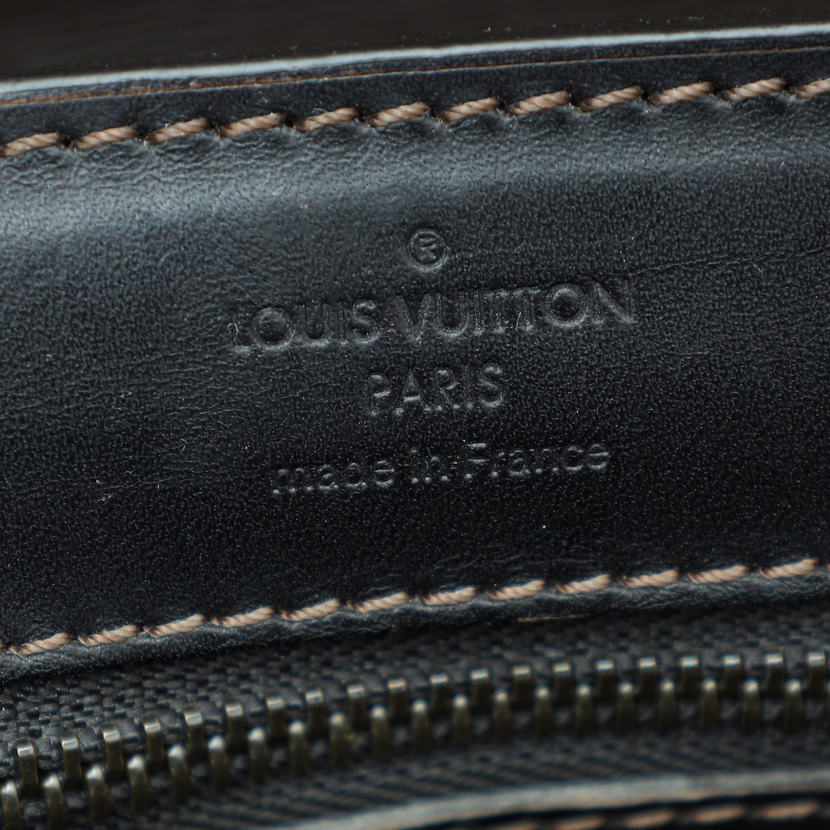 Louis Vuitton Dark Brown Utah Apache Briefcase Bag