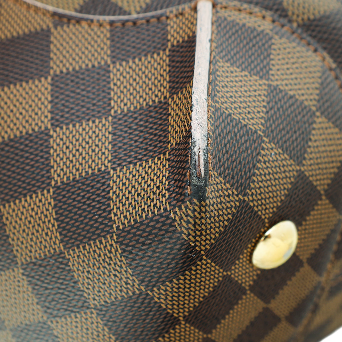 Louis Vuitton Ebene Caissa Hobo Bag