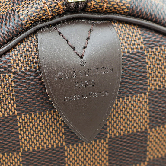 Louis Vuitton Damier Ebene Speedy 30 Bag