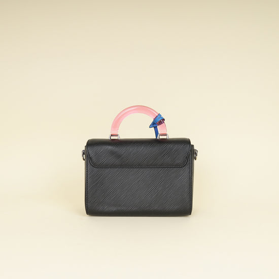 Louis Vuitton Black Twist Plexiglass Top Handle MM Bag