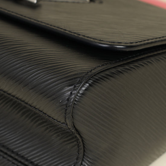 Louis Vuitton Black Twist Plexiglass Top Handle MM Bag