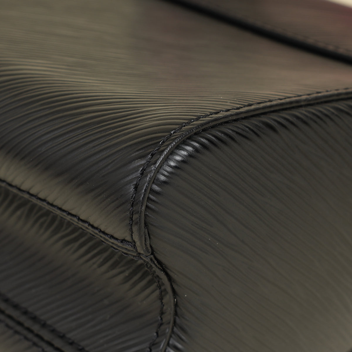 Louis Vuitton Black Twist Plexiglass Top Handle MM Bag