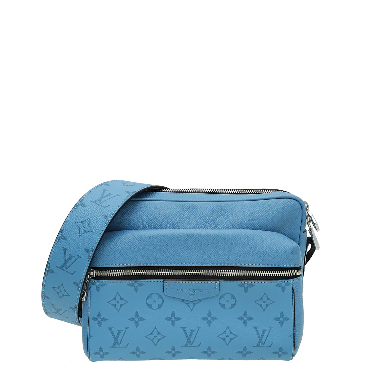 Louis Vuitton Light Blue Taigarama Outdoor Messenger Bag-Louis Vuitton-THE CLOSET
