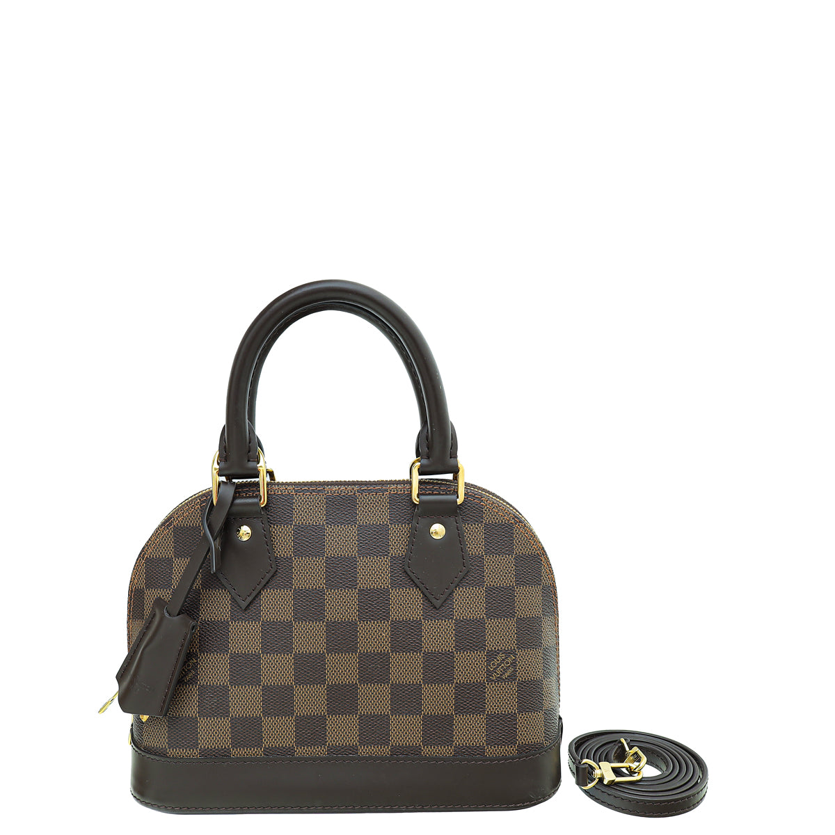 Louis Vuitton Ebene Alma BB Bag-Louis Vuitton-THE CLOSET