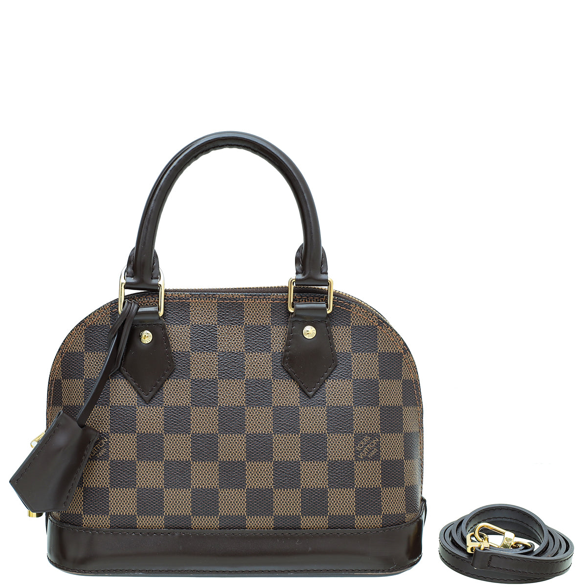 Louis Vuitton Ebene Alma BB Bag-Louis Vuitton-THE CLOSET