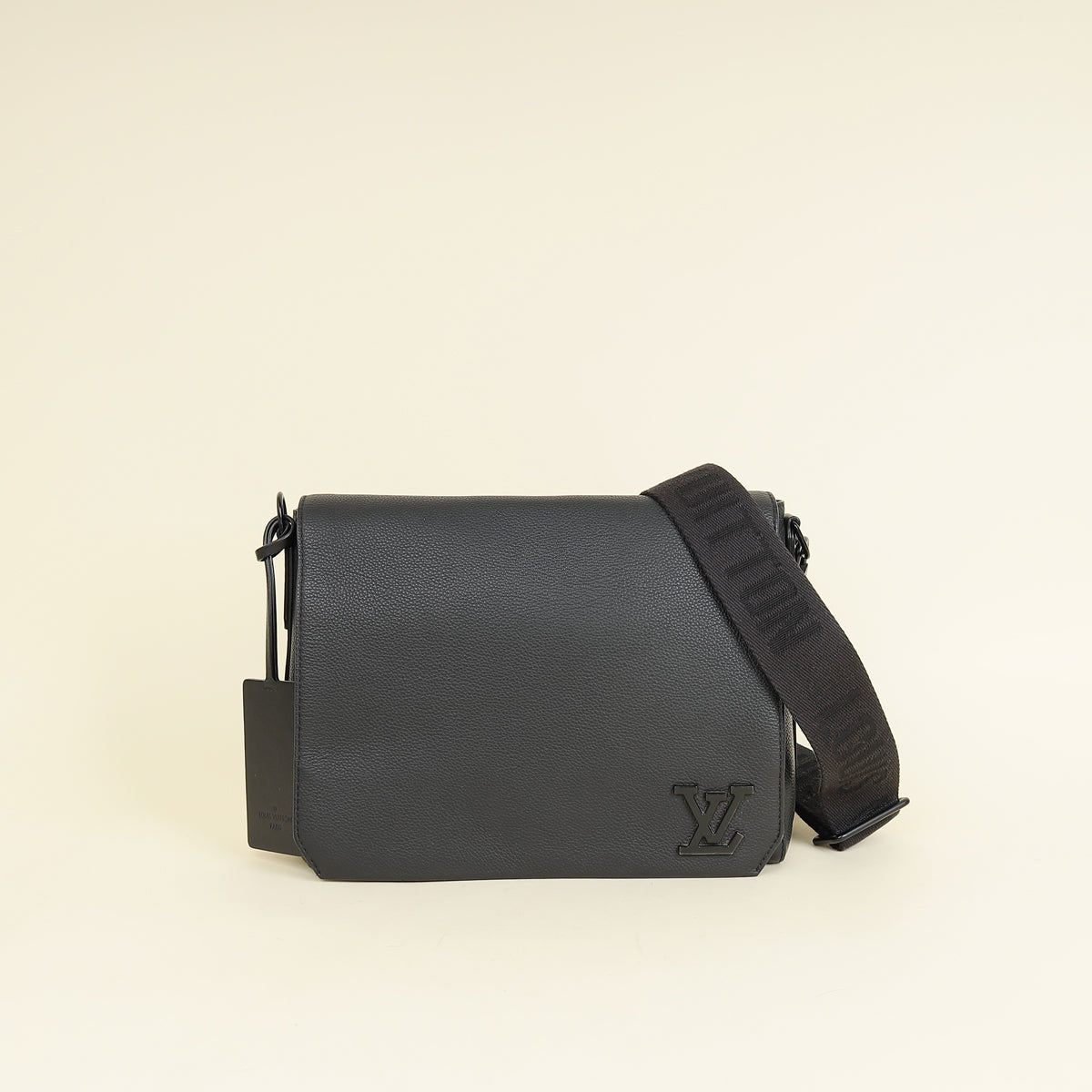 Louis Vuitton Black Aerogram Messenger Bag-Louis Vuitton-THE CLOSET